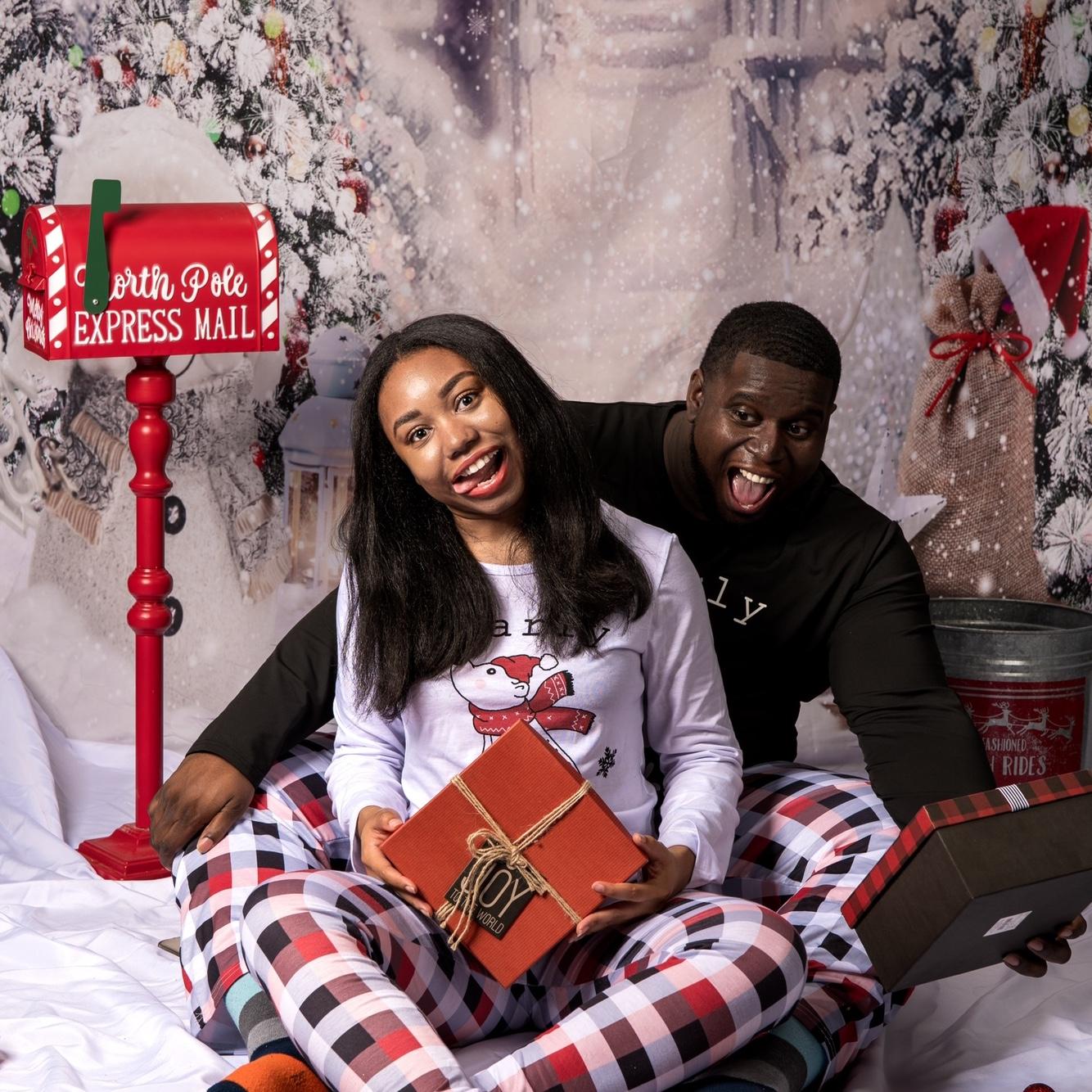 Our first Christmas as a couple.