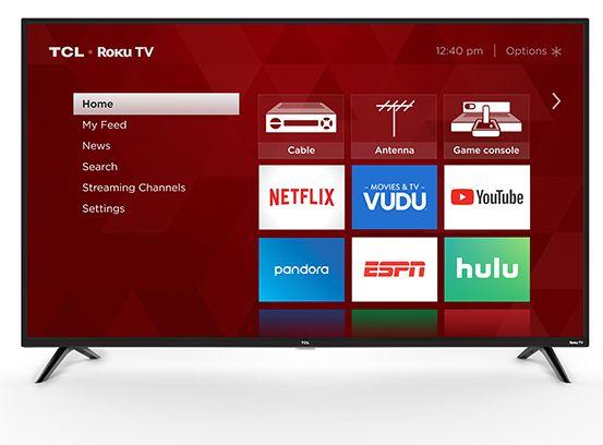 TCL 32" Class 1080P FHD LED Roku Smart TV 3 Series 32S327