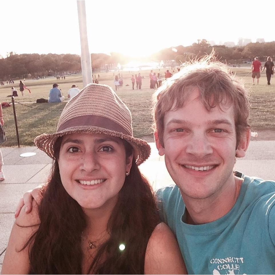 Juliet visits Gabe in DC for the first time! Sigh, we were so young back then . . .
August, 2014