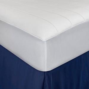 Sealy Posturepedic Washable Memory Foam Fitted Mattress Pad - White (Full)