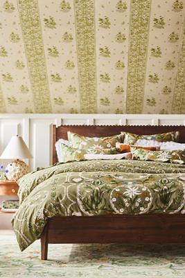 MINDTHEGAP Cotton Percale Printed Duvet​ Cover