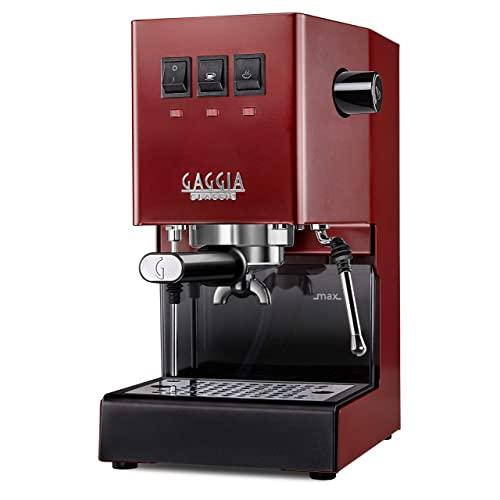 Gaggia RI9380/47 Classic Pro Espresso Machine, Cherry Red