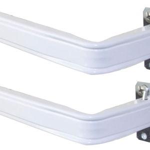 48" to 86" - SUPER DUTY Lockseam CURTAIN ROD with 2" Clearance #6125-025