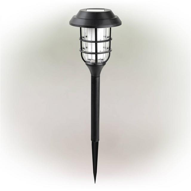 6pk 17" Solar LED Path Torch Pathway Lights - Alpine Corporation