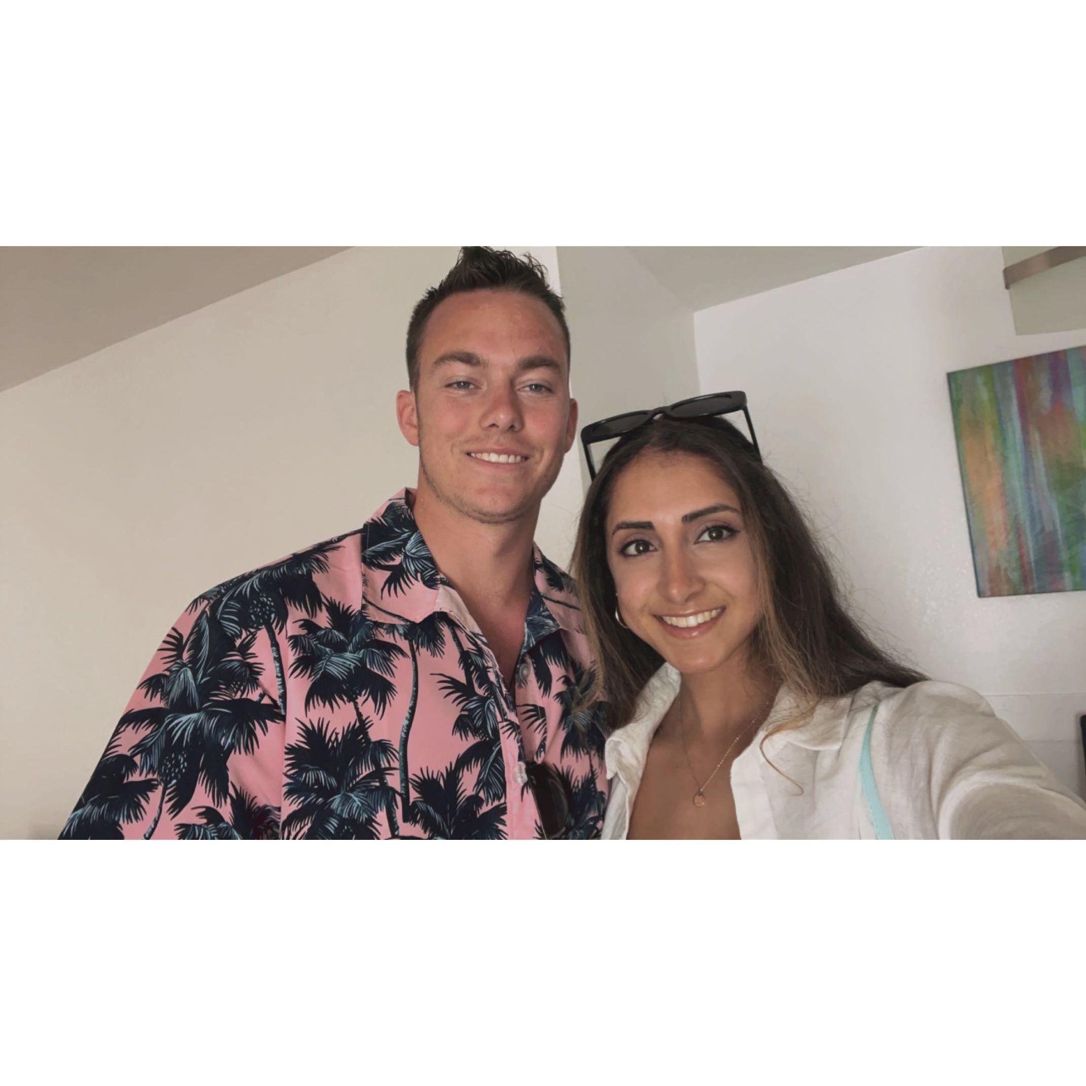 March 11, 2022. Spring break in Miami! Endless amount of fun, and we learned we were the same type of vacationer (phew!)