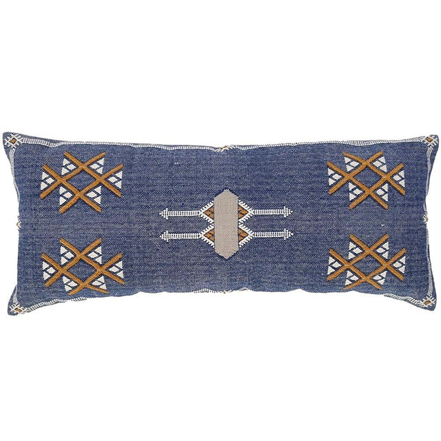 Trade Star Lumbar Pillow Cover Farmhouse Cushion Cover Handwoven Sabra Kilim Sofa Pillow Cases for Home Fall Decor Cushion Case Premium Quality Luxurious 14x36 Inches (Pattern - 1)