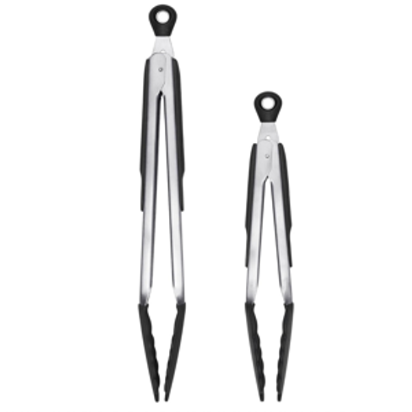 OXO Good Grips 9-Inch Tongs with Silicone Heads