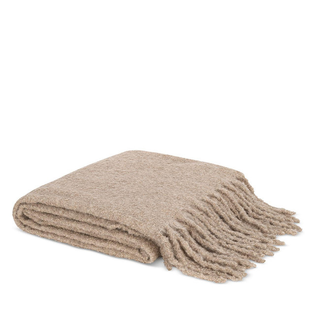 Matouk Poncho Suri Alpaca Bouclé Throw