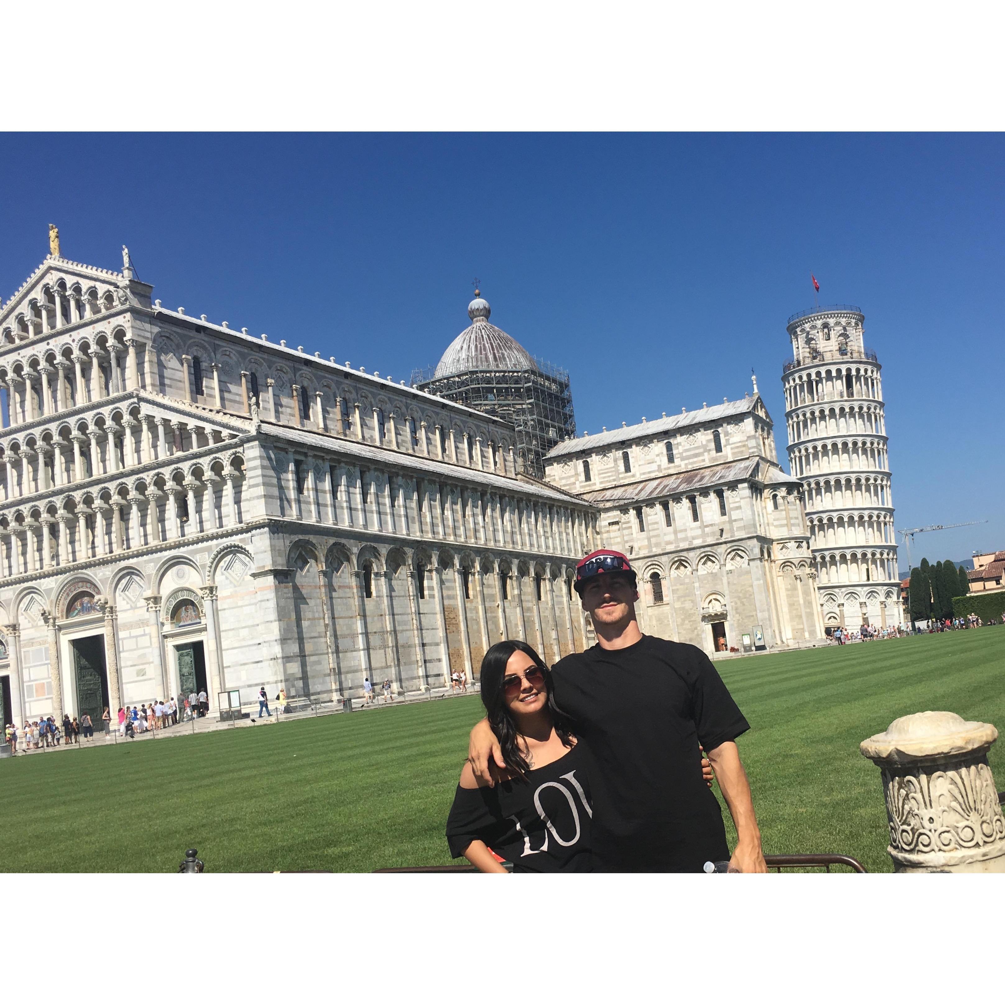 Leaning Tower of Pisa! Italy 2016