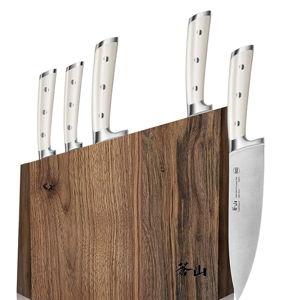 Cangshan S1 Series 59663 6-Piece German Steel Forged Knife Set, Walnut