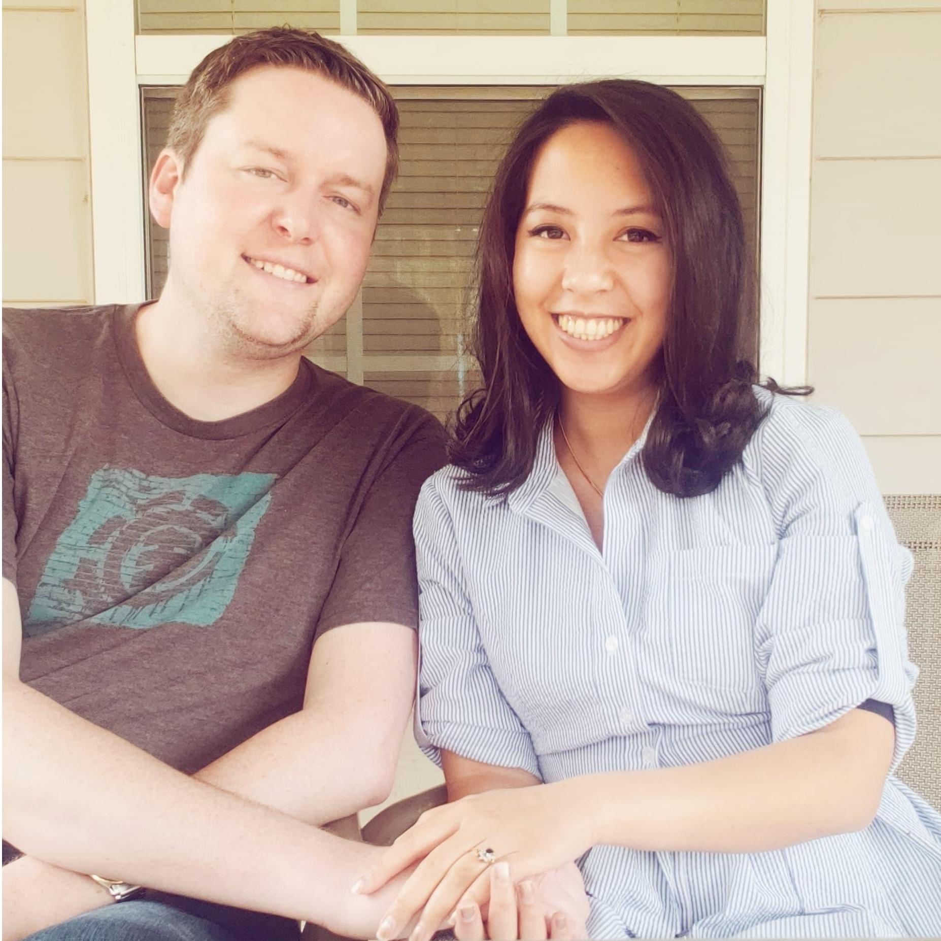 On a recent trip to Georgia together, where we both can't wait to call home!