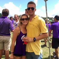 Our first LSU football game together