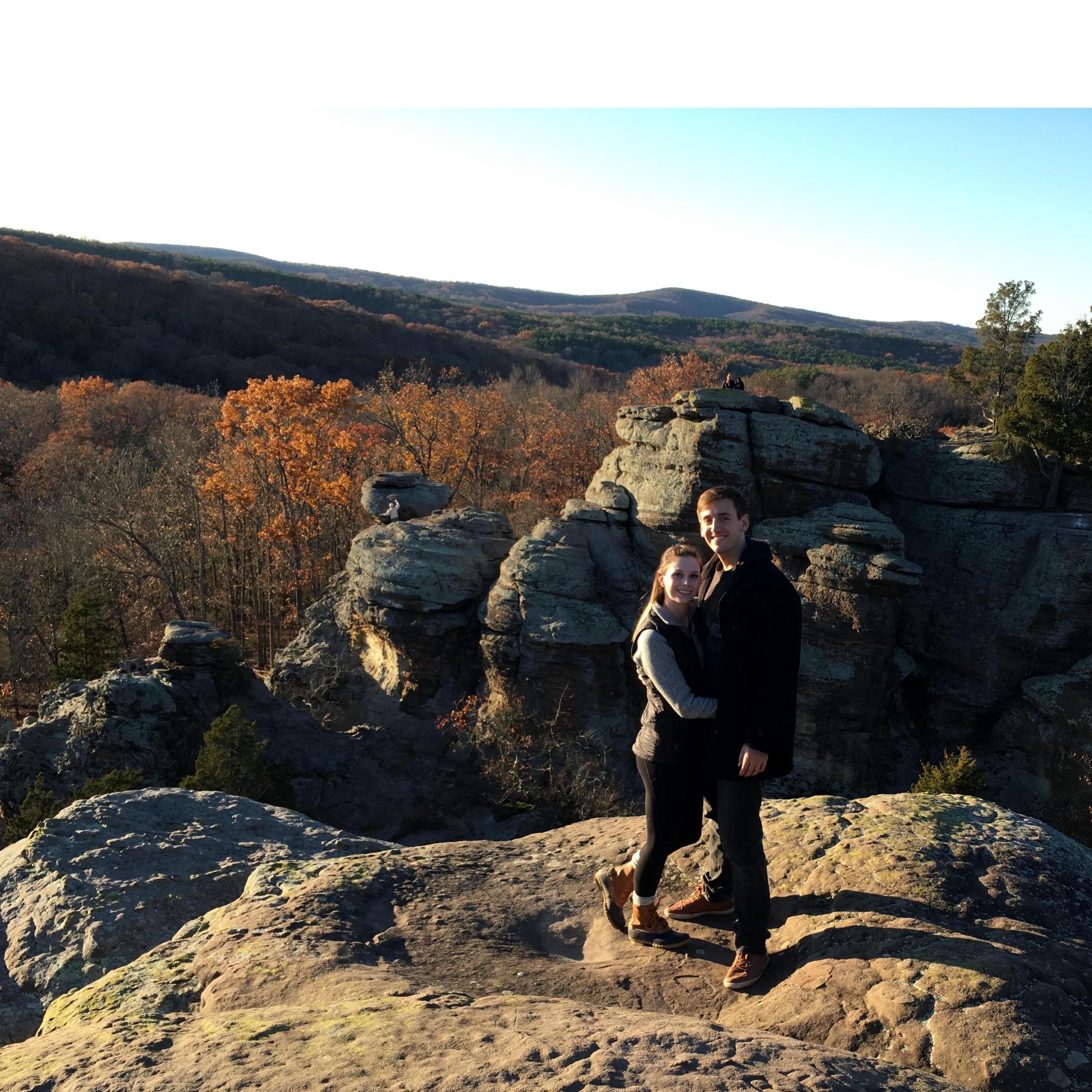 Hiking at the Shawnee National Forest