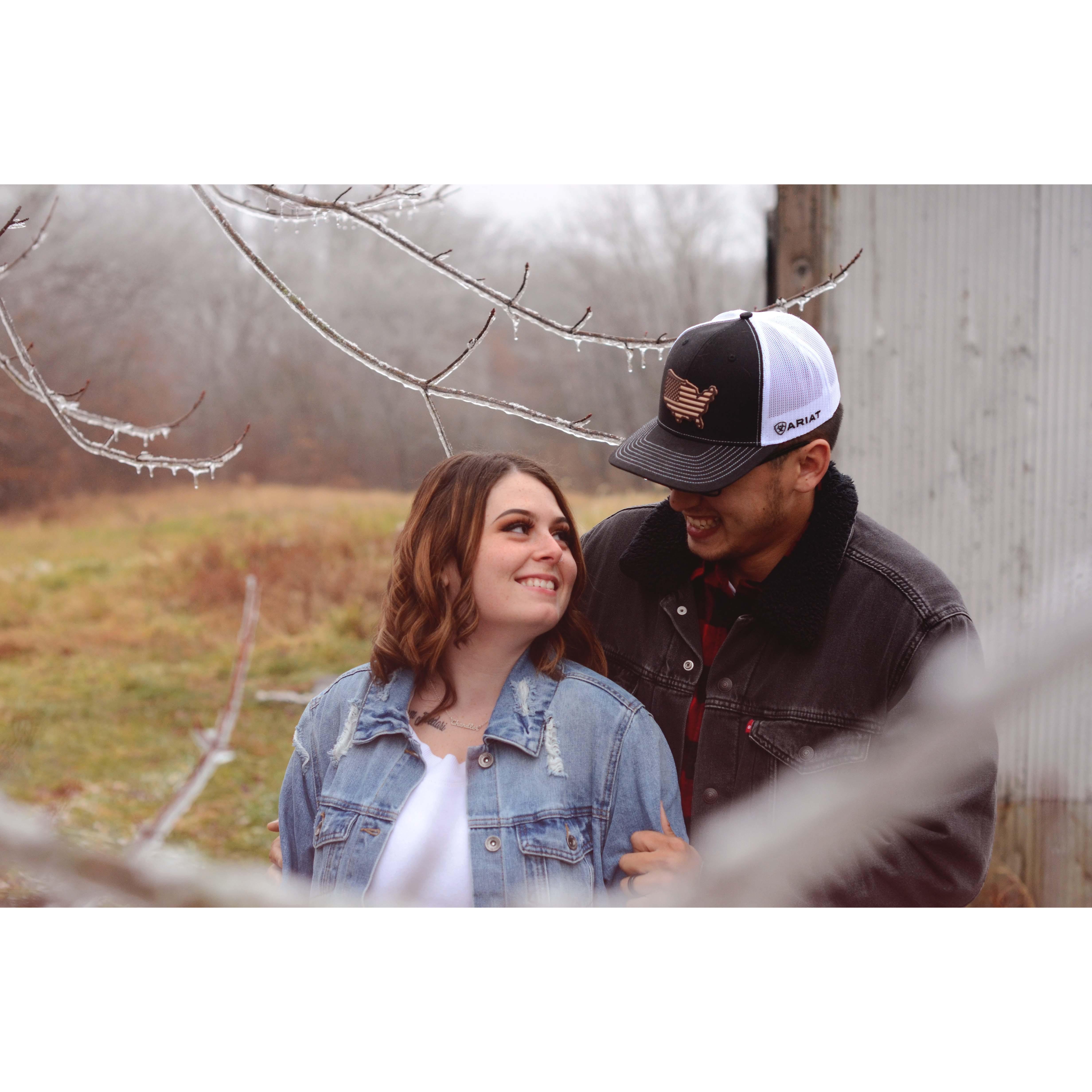 Engagement picture.