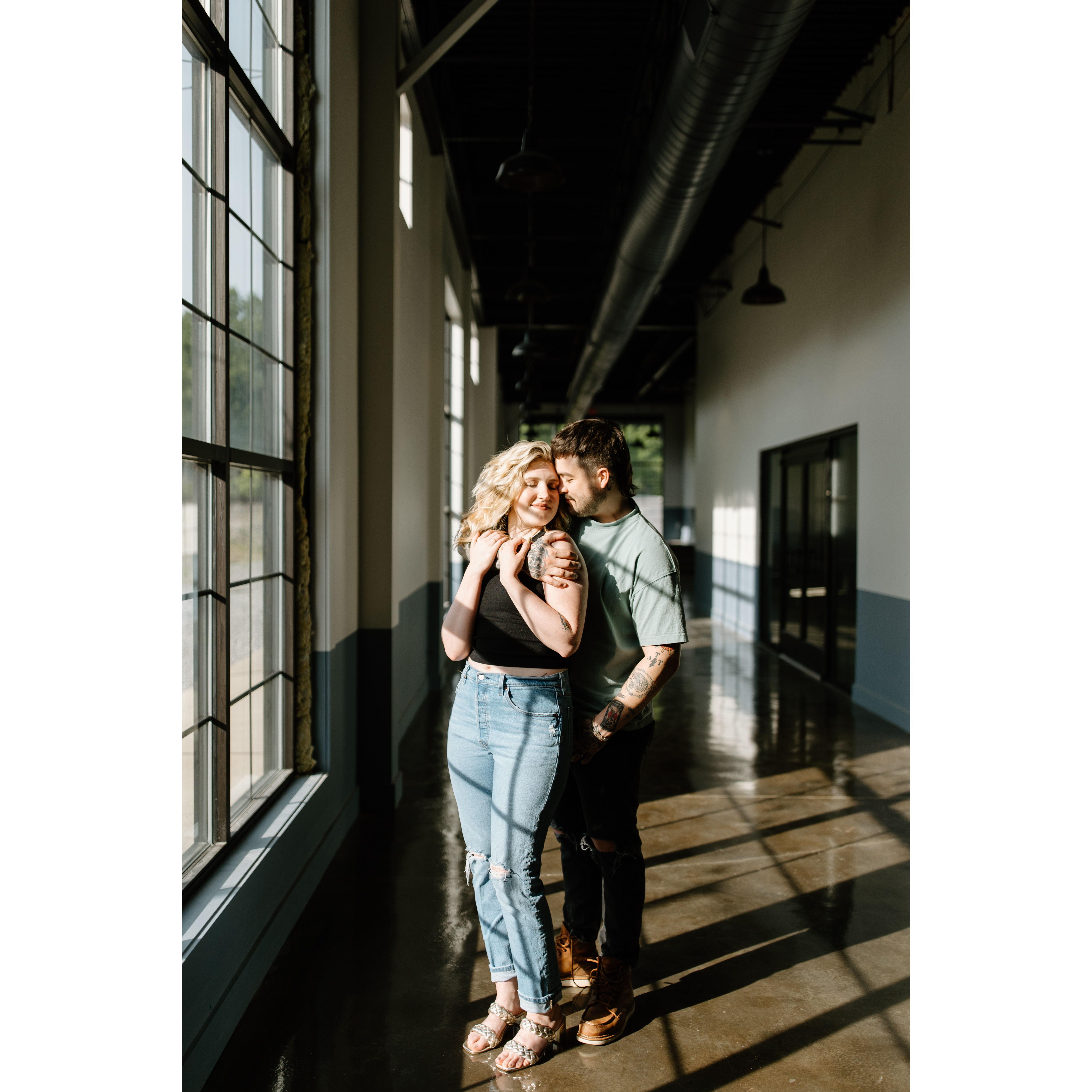 Engagement photos by Wind and Gold Photography