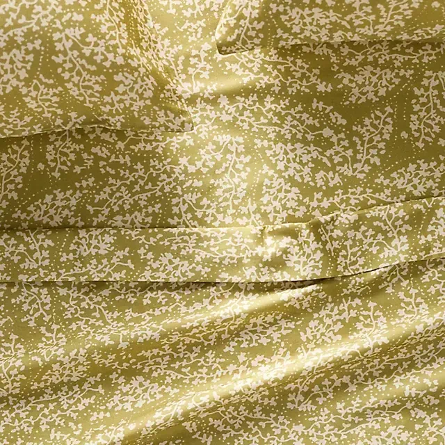 Organic Cotton Sateen Printed Sheet Set