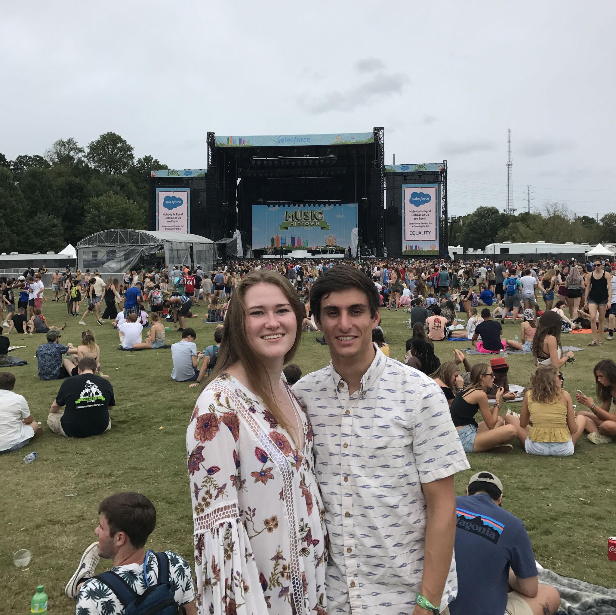 We always enjoyed seeing live music together like at the Music Midtown festival in Atlanta.