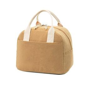 LOVELYWIND Insulated Lunch Bag - Camel Brown