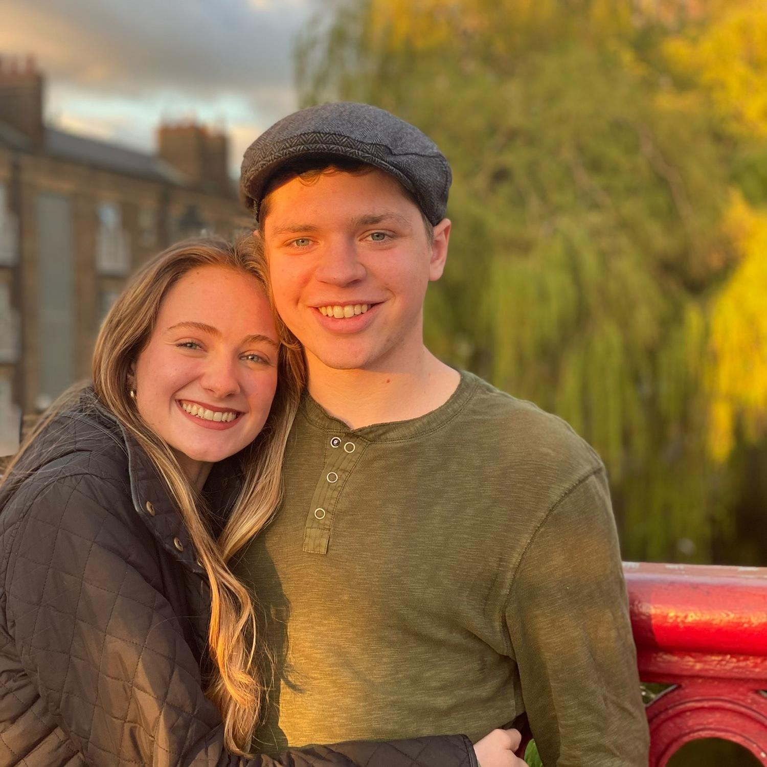 Visiting Caleb in Ireland when he studied abroad