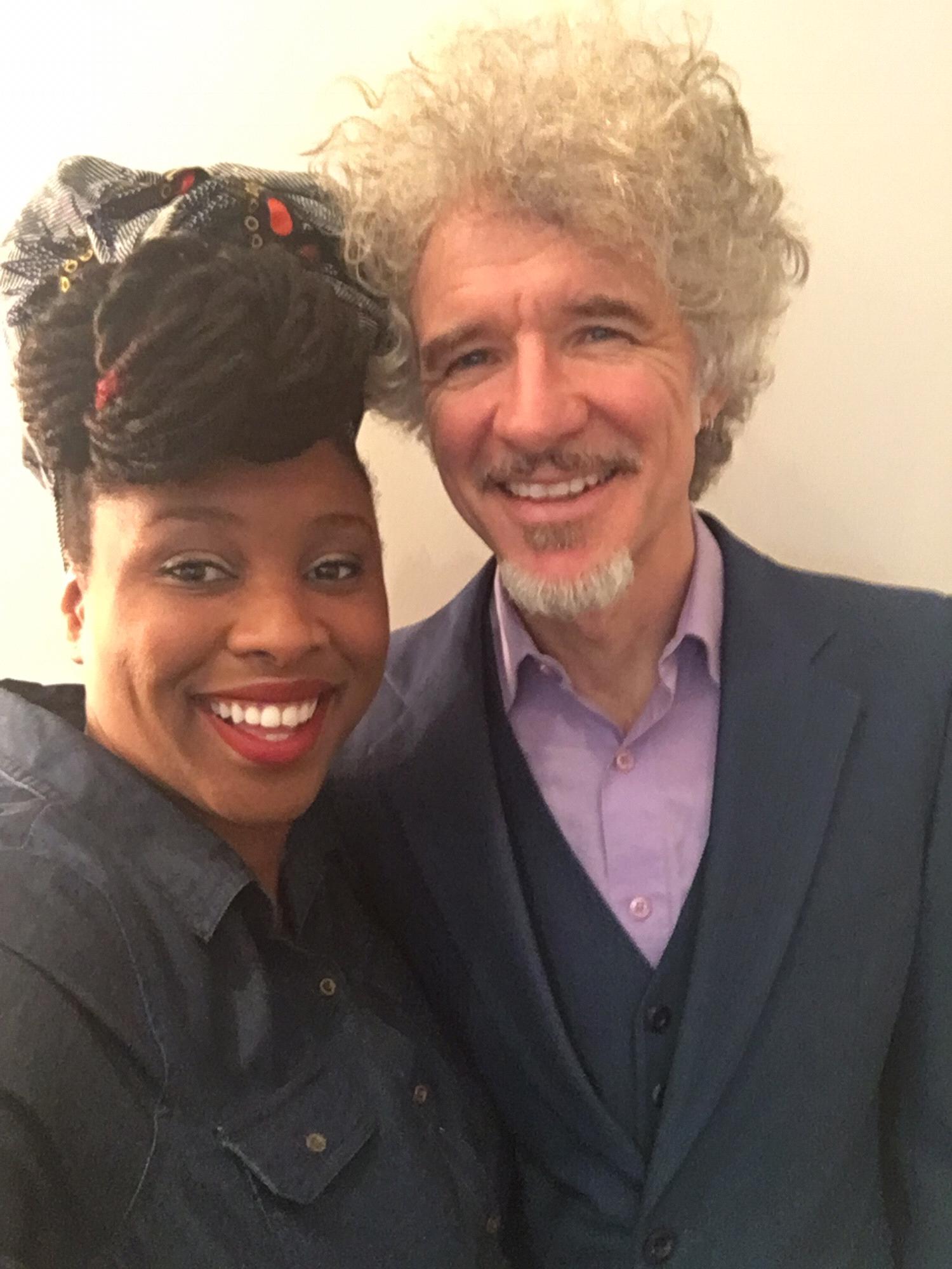 We are constantly competing for the "Who Wore it Best" hair Award. I, Claudia, always win!