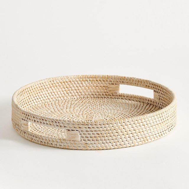 Tava Handwoven Rattan Serving tray