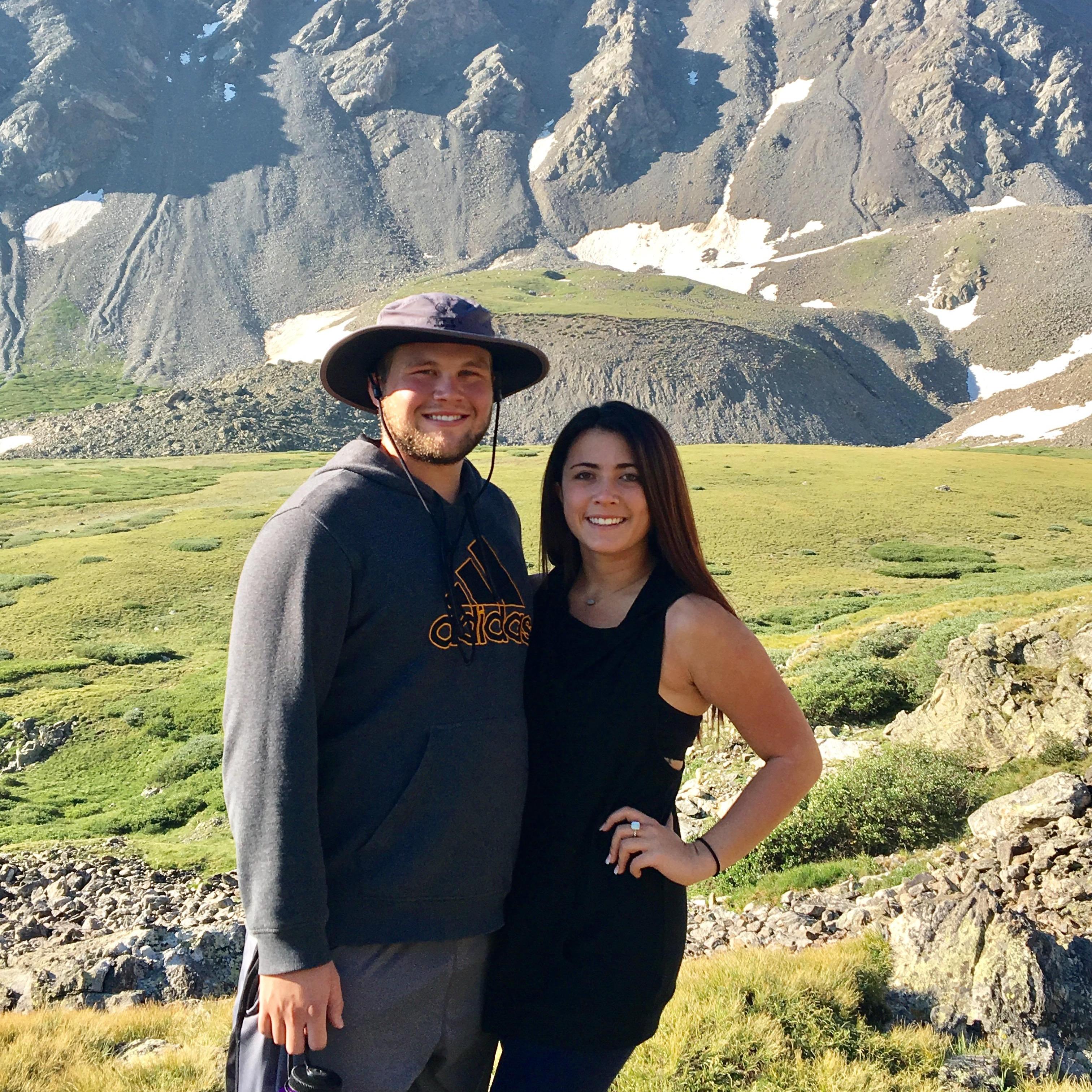 Our first 14er. Mt. Grays 14,278'