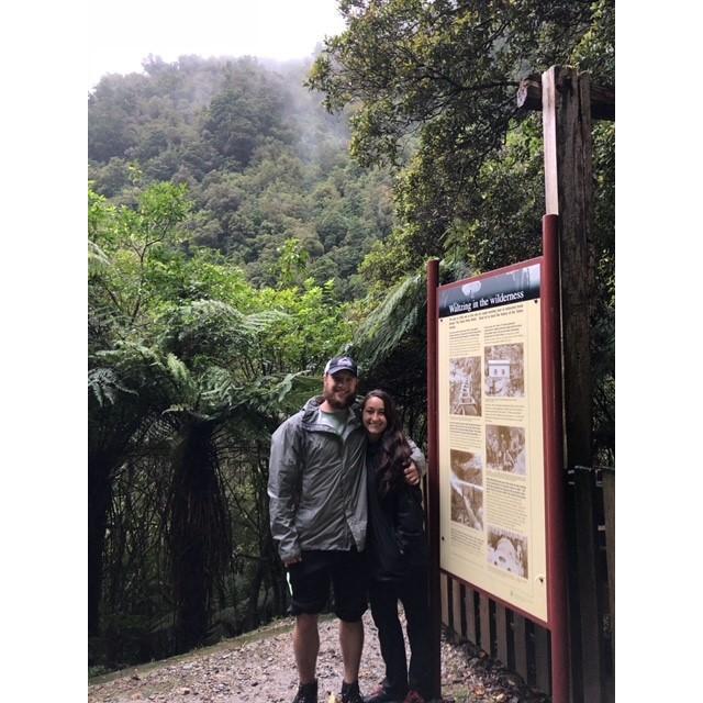 We hiked through an abandoned mine in New Zealand and were lucky enough to see some glow worms!