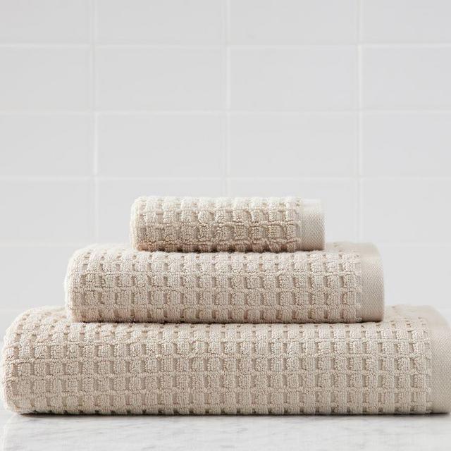 Flax Organic Terry Waffle Washcloth