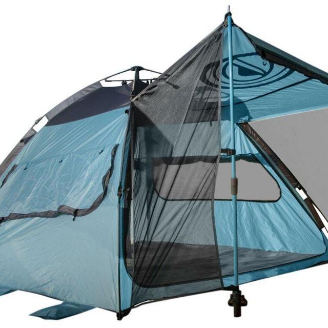 Quick-Up Cabana Style XL Beach Tent– 2 in 1 Sun Canopy And Summer Shelter– Perfect For Family Outings, Camping Trips, Or Lakeside Activities – By Wildhorn Outfitters