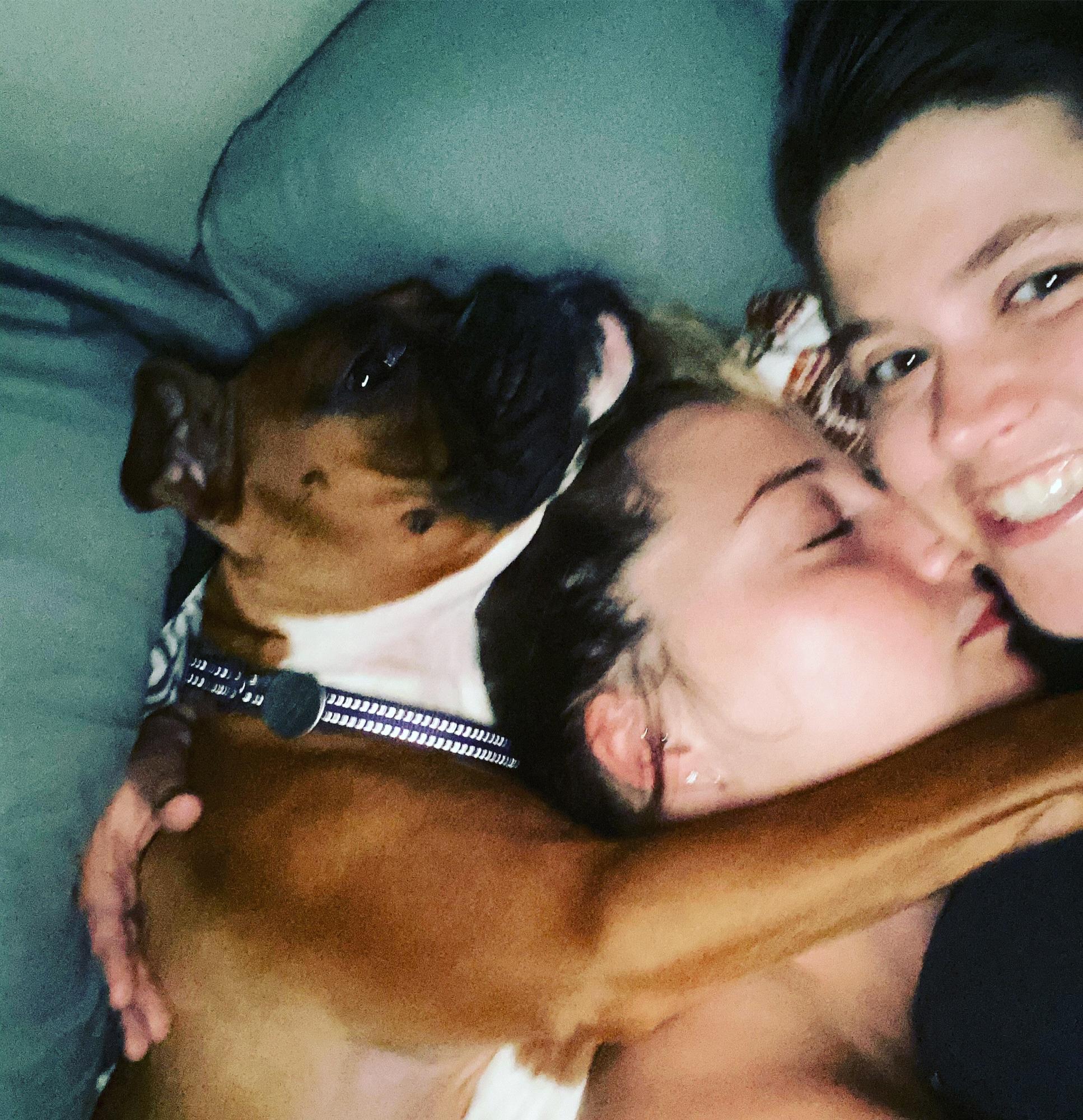 Ella has to sleep as close as possible to one of us. No matter hope uncomfortable we are, we leave her there.