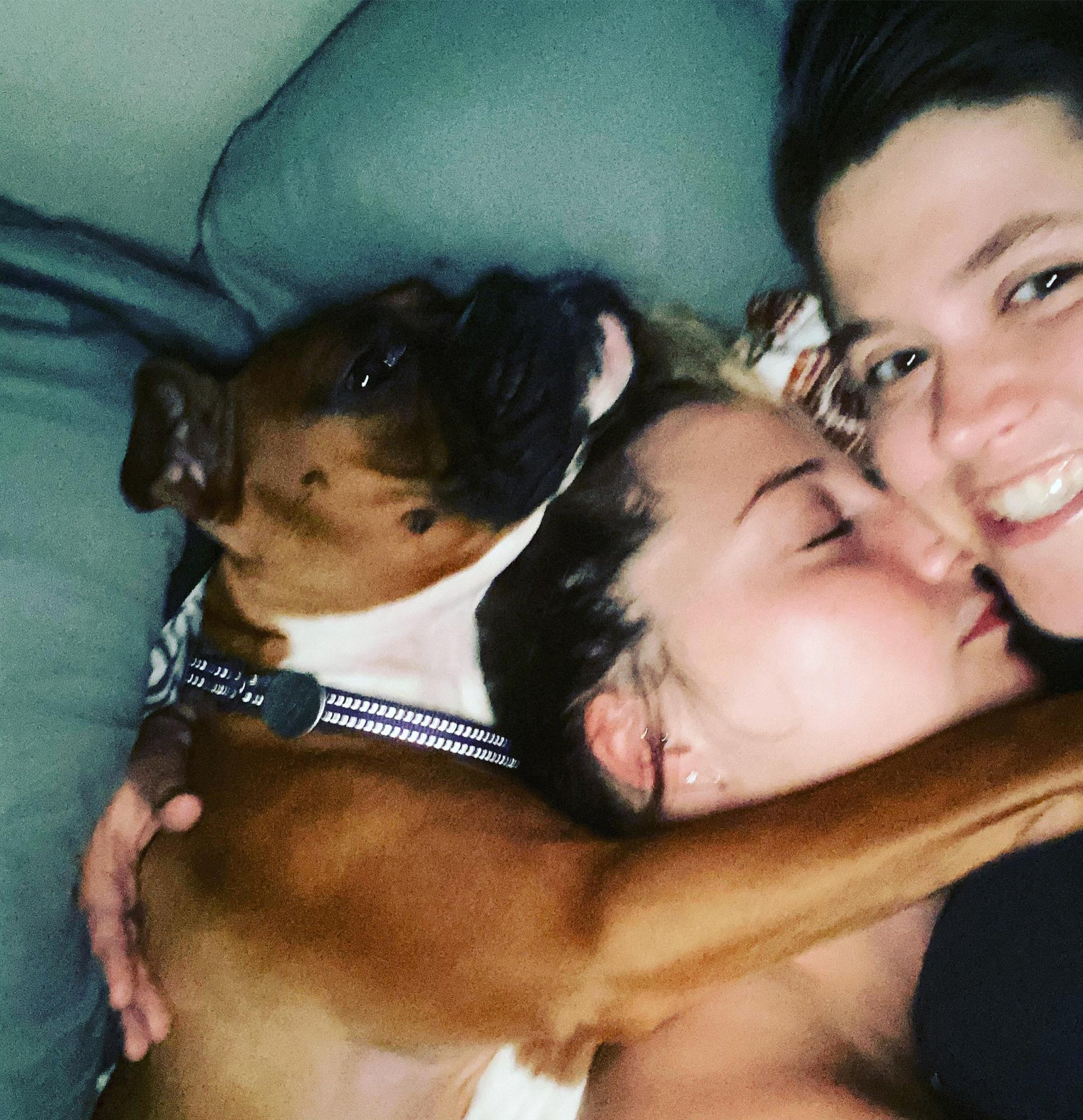 Ella has to sleep as close as possible to one of us. No matter hope uncomfortable we are, we leave her there.