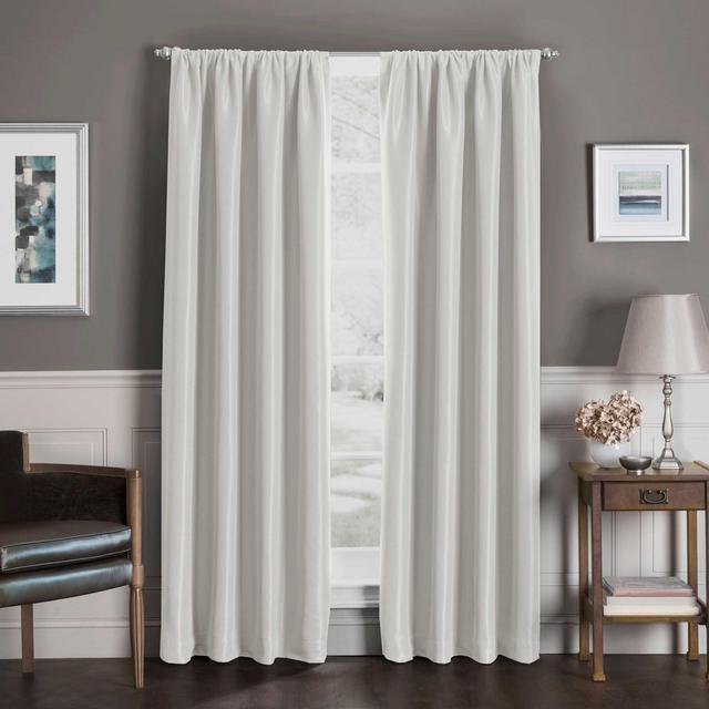 Sebastian 108-Inch Rod Pocket Insulated Total Blackout™ Window Curtain Panel in Ivory