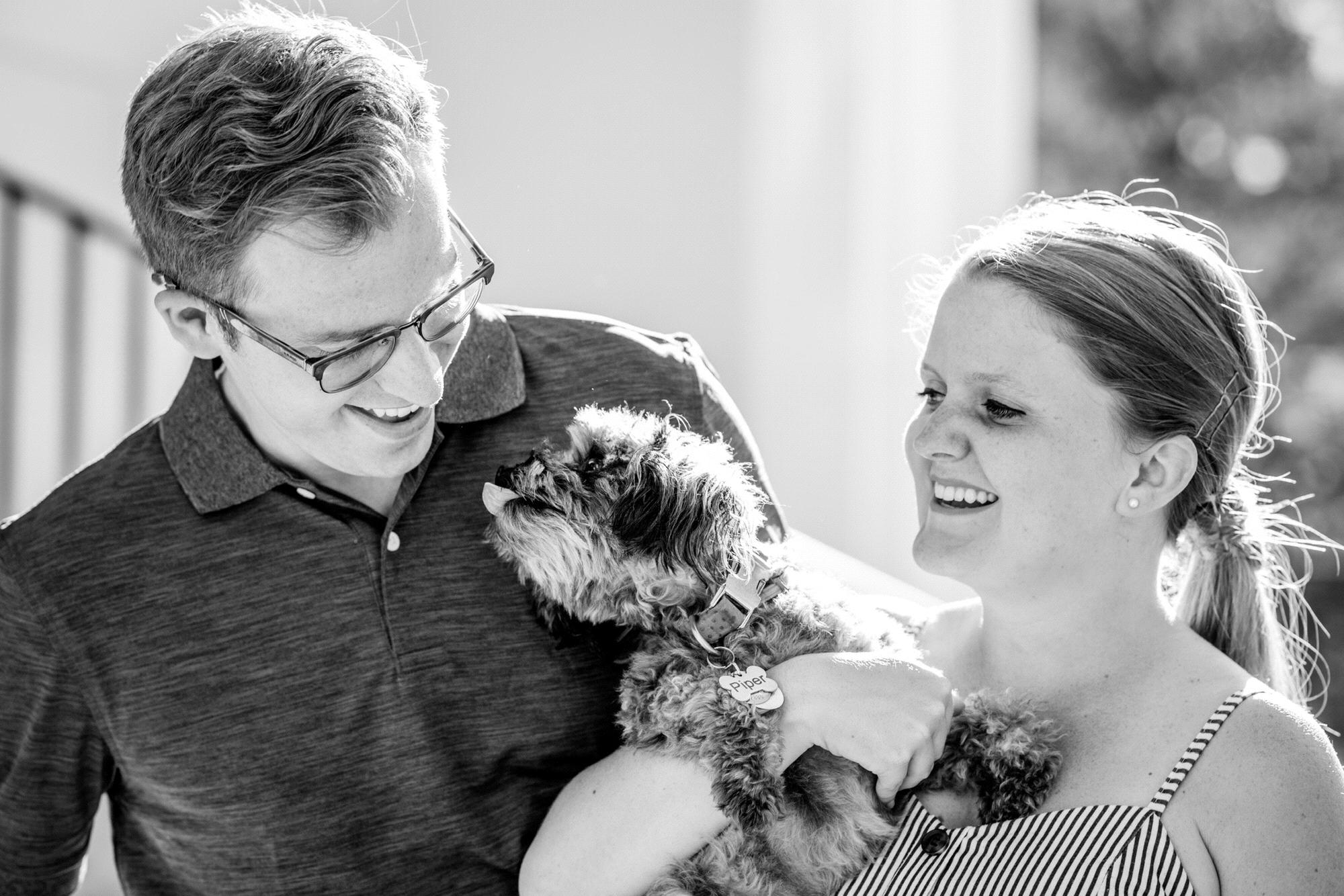 Engagement pic with our little love