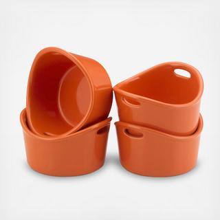 BOLD Bubble & Brown Ramekin, Set of 4