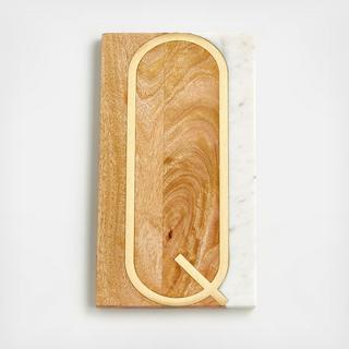 Monogrammed Serving Board