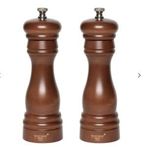 Walnut Salt and Pepper Mill Set - 8"