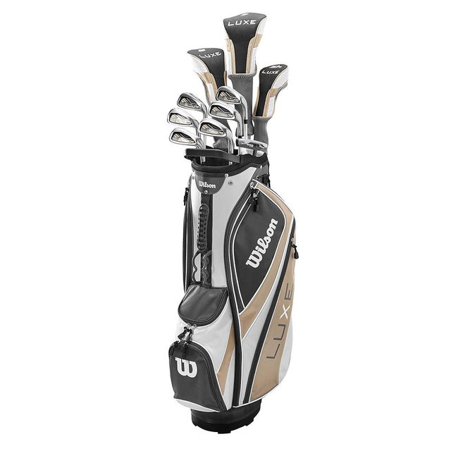 WILSON Women's Complete Golf Club Cart Bag Package Sets - Ultra, Ultra Plus, Luxe