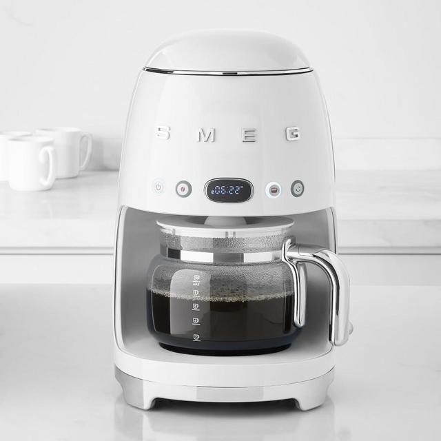 Smeg Drip Coffee Maker, White