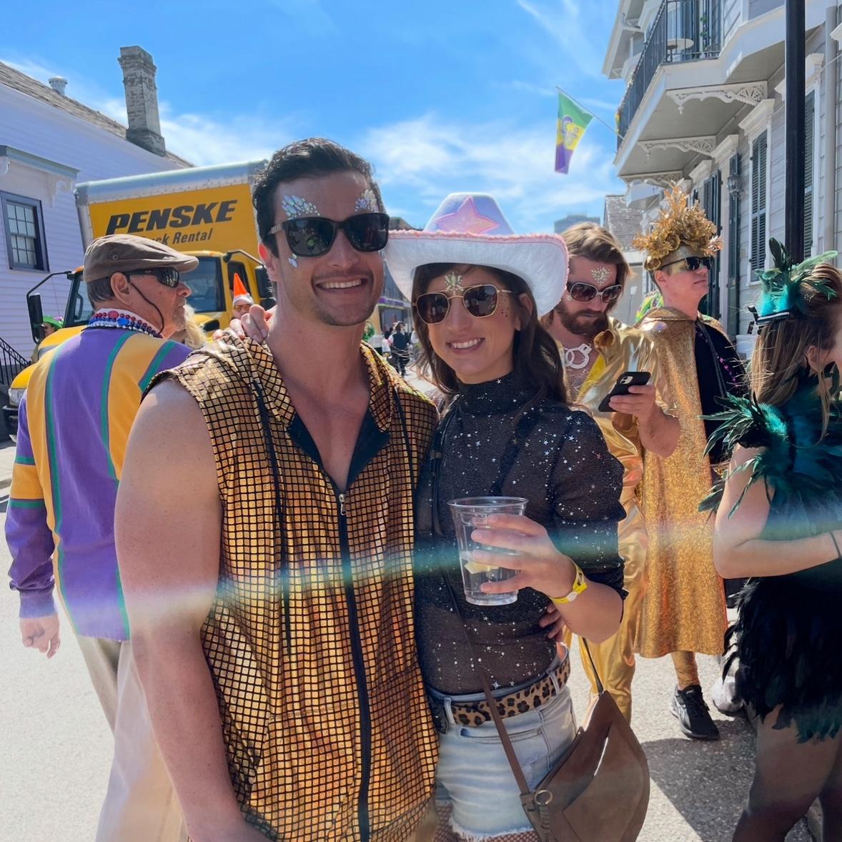 First Mardi Gras day!