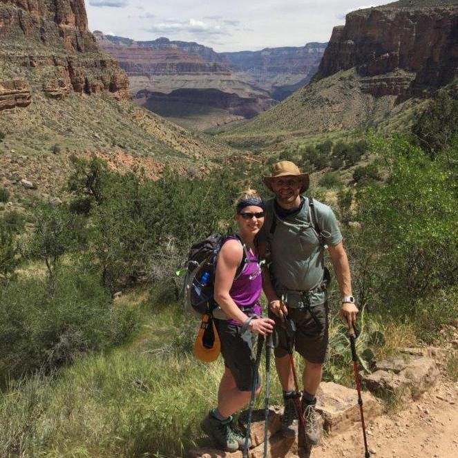 Hiking the Grand Canyon with Team in Training!