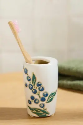 Printed Ceramic Toothbrush Holder