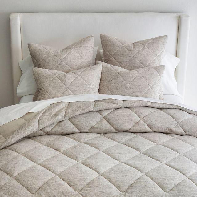 Belgian Flax Linen Jersey Diamond Comforter