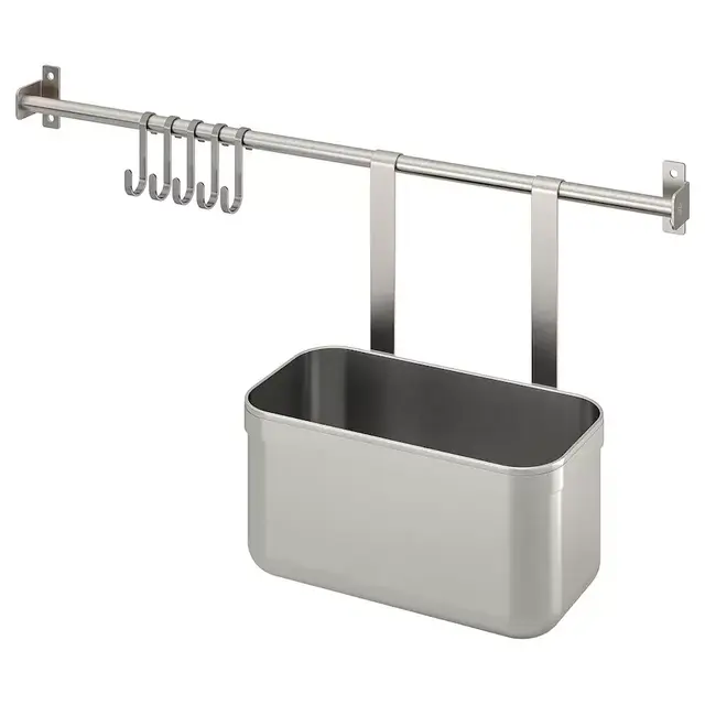 Ikea Stainless Steel Kitchen Organizer Set