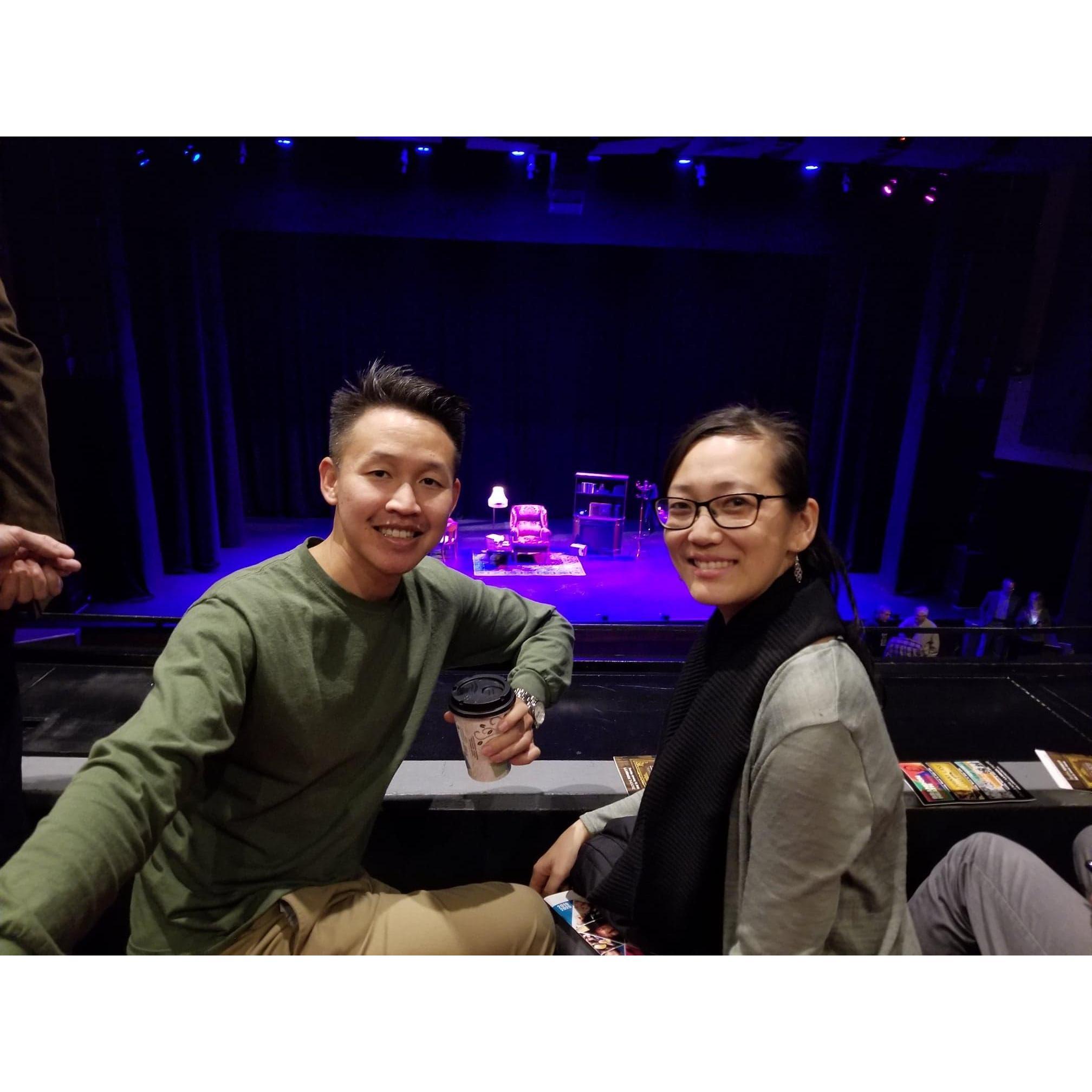 Spent the evening with the family to watch a one man show portraying C.S. Lewis's Life
01/13/2020