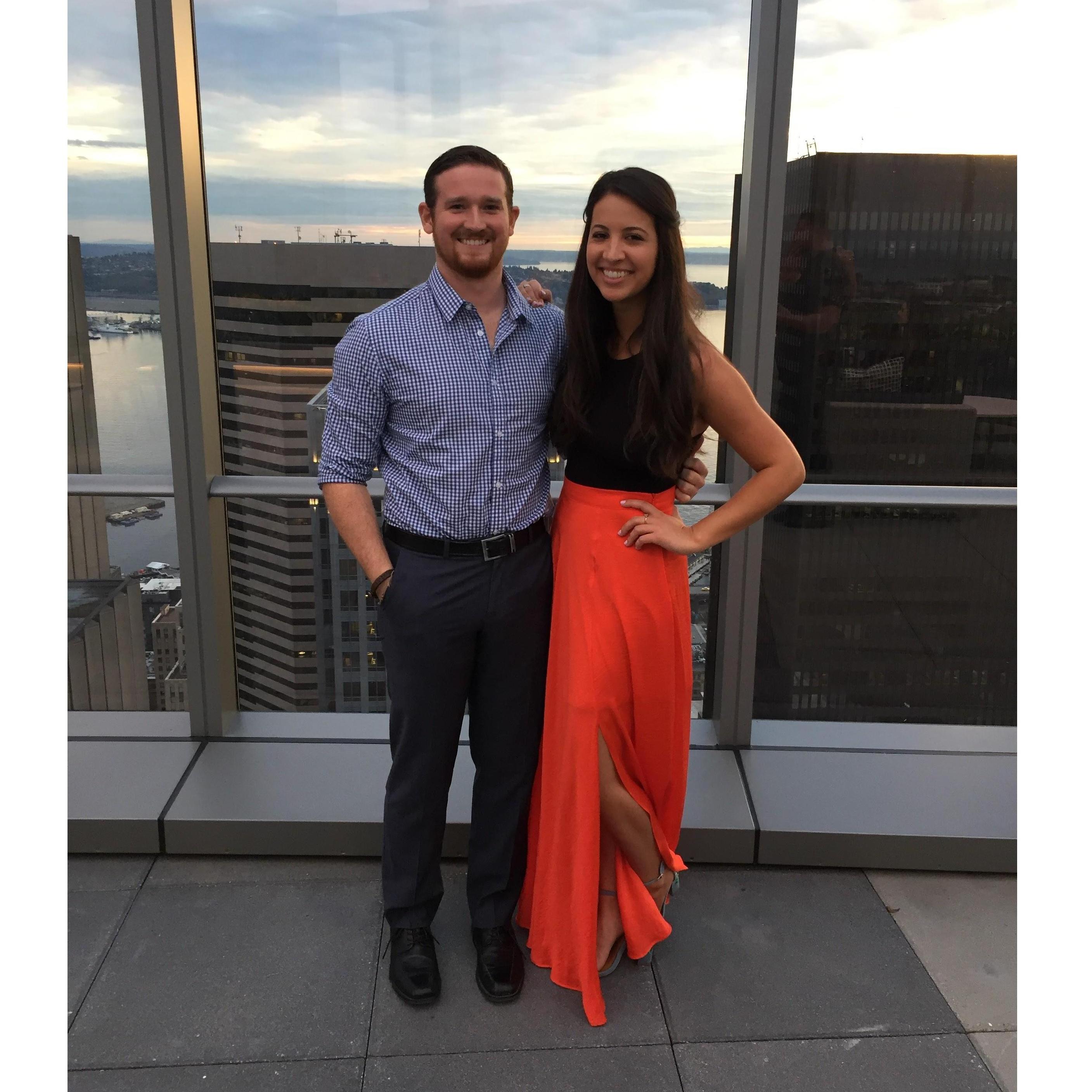 Moved back to the USA just in time for Christian's sister's wedding! (Sept 2017)