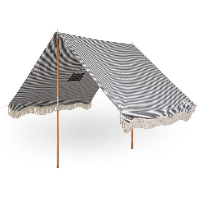 Navy Stripe Premium Beach Tent