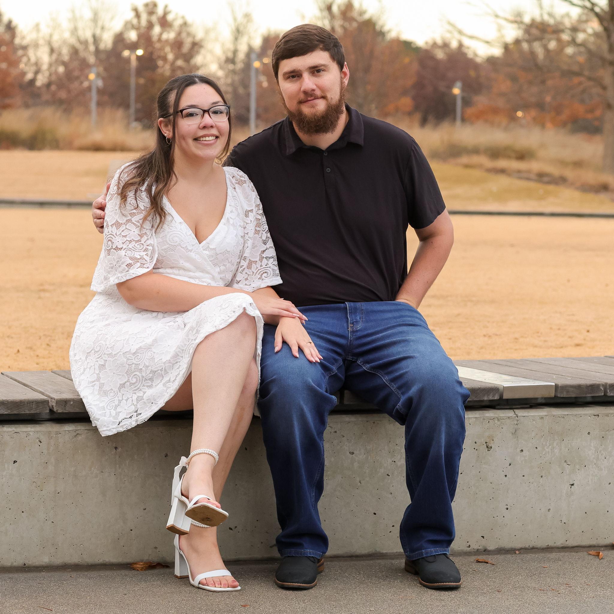 The start of our engagement pictures.