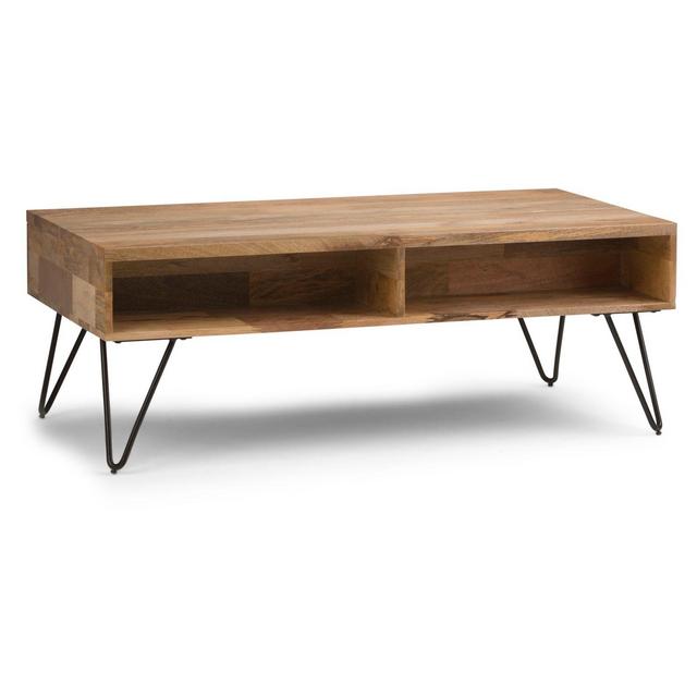 Simpli Home Hunter Lift-Top Coffee Table in Natural