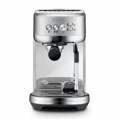 Breville™ Bambino™ Plus Stainless Steel Espresso Maker in Champagne