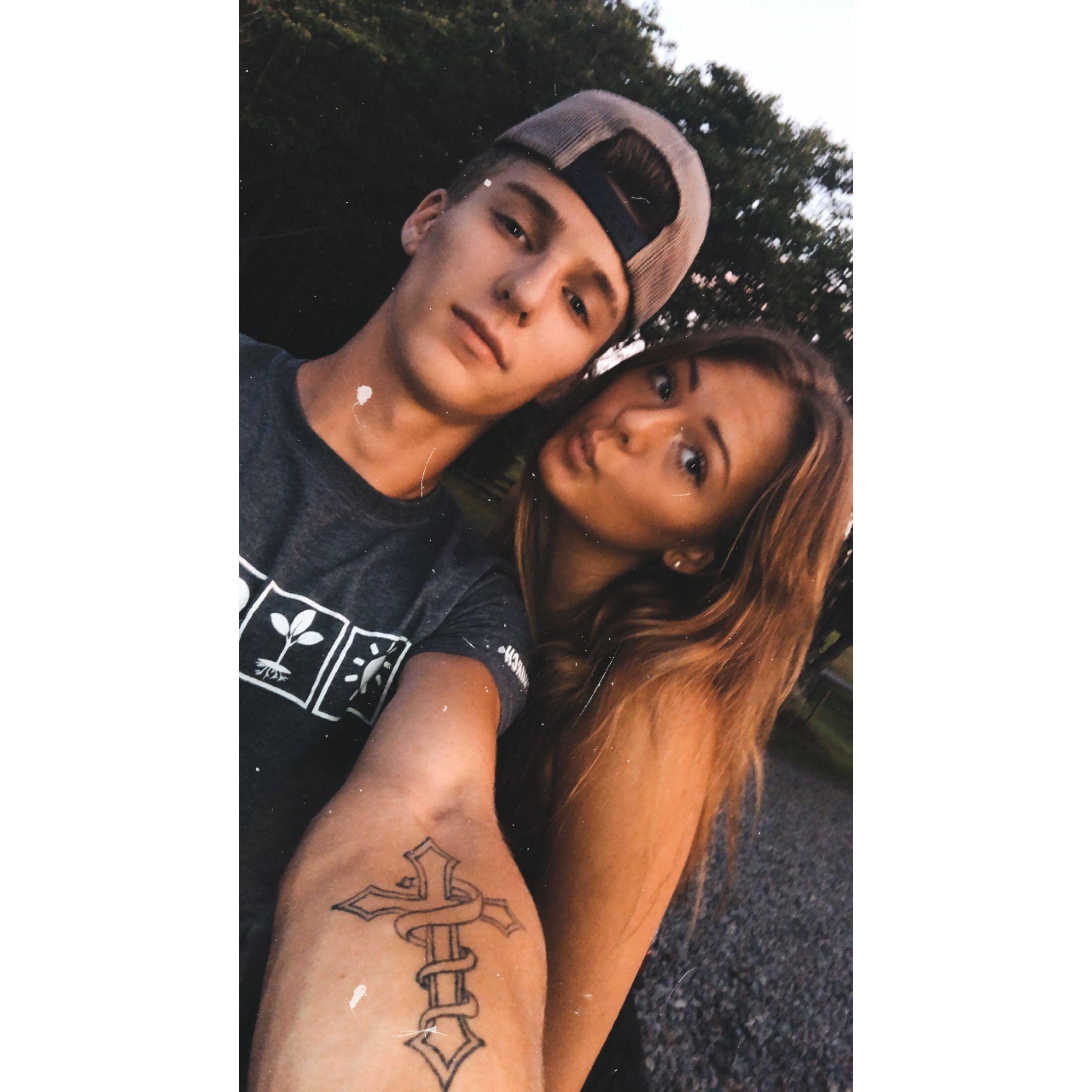 One of our first pictures together (5 years ago)